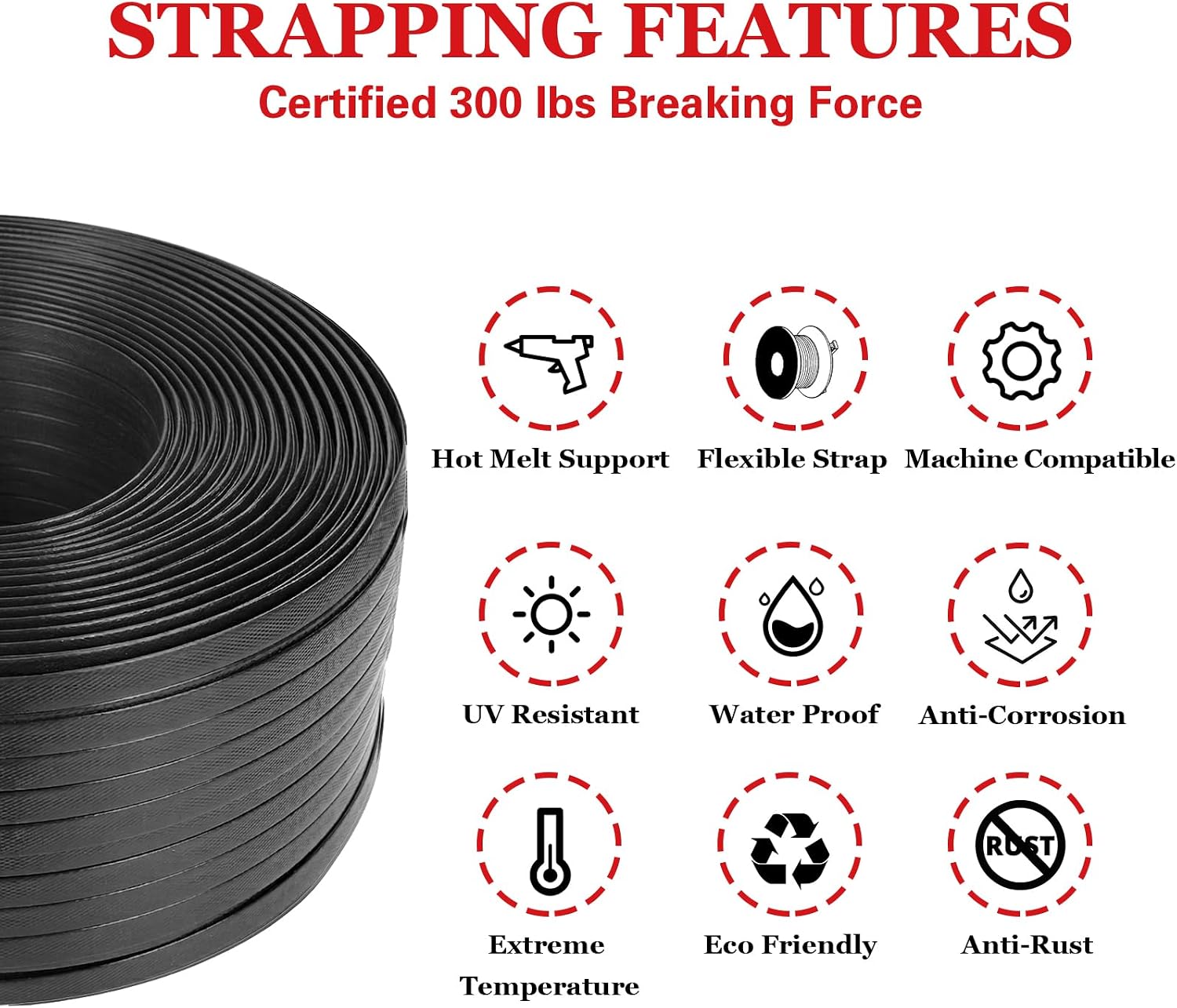 1:2” PP Strapping Kit – 300 lbs-6 1:2” PP Strapping Kit – 300 lbs-6